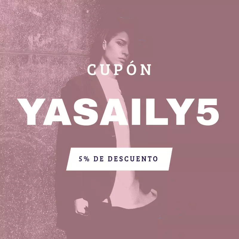 Banner Cupon Descuento - Yasaily
